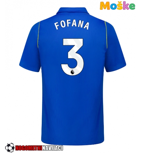 Moške Nogometnih dresov Chelsea Wesley Fofana #3 Domači 2026-27 Kratki rokavi Moške Nogometnih dresov Chelsea Wesley Fofana #3 Domači 2026-27 Kratki rokavi